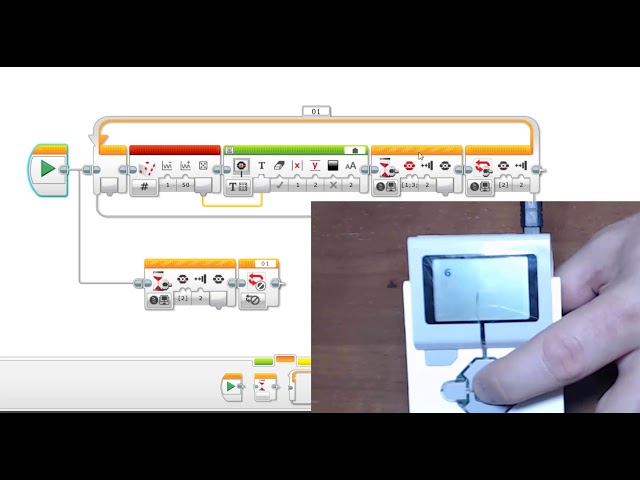 Loop interrupt and parallel programming - Lego Mindstorms EV3