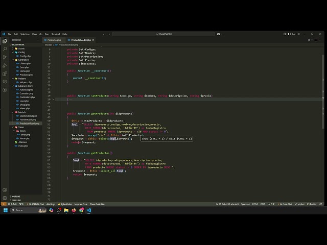33 metodos getproducto y getproductos