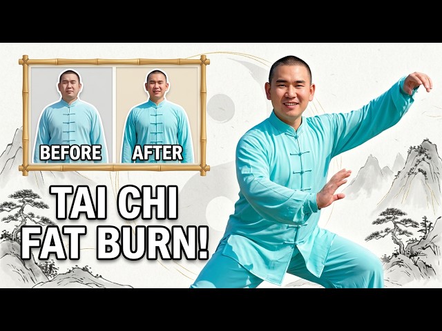 10 Minute Full Body Tai Chi Workout 🌿| Burn Fat, Build Strength & Balance
