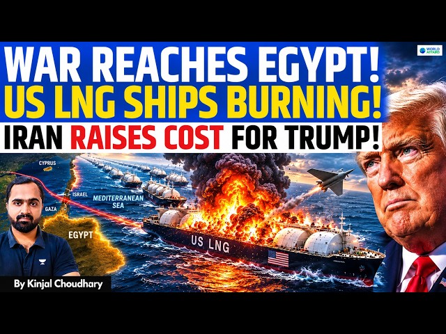 IRAN Strikes US Energy! LNG Tankers Hit In Egypt - Furious Trump Launches Attack! | Kinjal