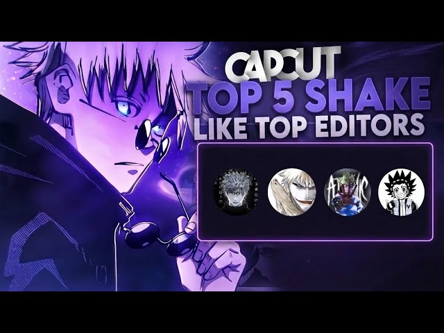 5 Viral Shakes You NEED for Your Anime Edits! 🤯