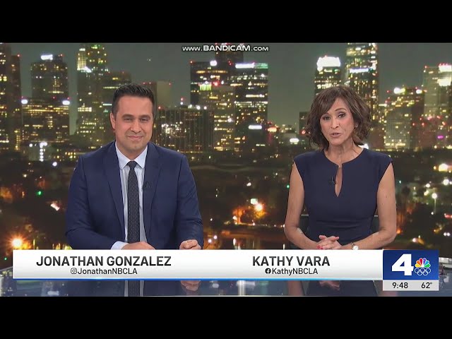 KNBC NBC 4 News special open February 1, 2026 9:30pm