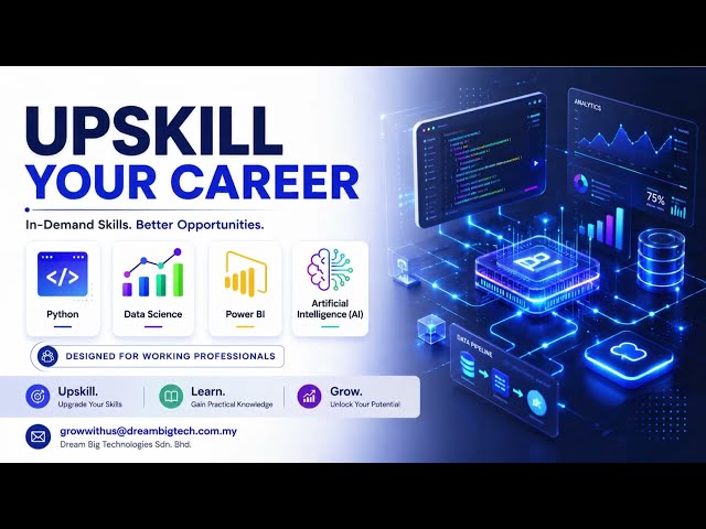 Upskill Your Career | Python, Data Science, Power BI & AI Training | Dream Big Technologies