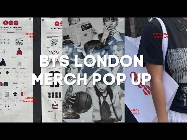 BTS London Merch Pop Up 2026 🇬🇧 Full Tour, Prices, Stock & Arirang Merch Haul