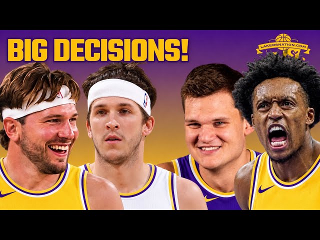 NEW Look Lakers' Rotation, TOUGH Decisions For JJ Redick