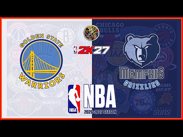 Golden State WARRIORS  vs  Memphis GRIZZLIES  |  SEP 26, 2026  |  NBA 2K27  Simulation  |