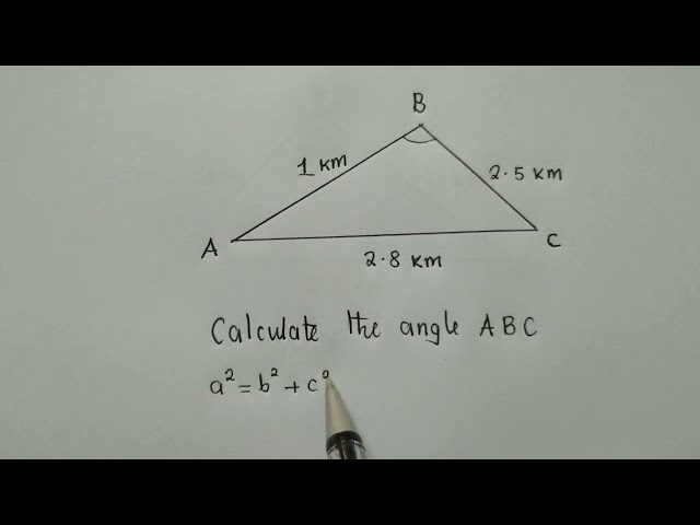 Cosine rule || Trigonometry  ||