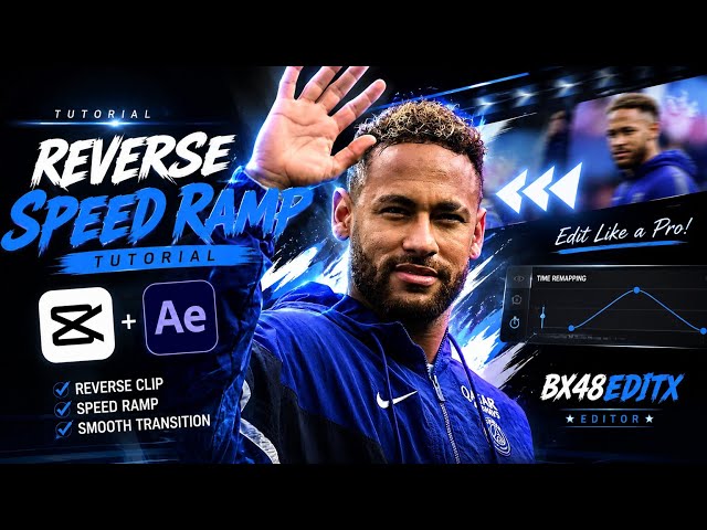 CapCut Ae Like Reverse speed ramp edit tutorial ♻️✨| Capcut editor | Bx48editx #tutorial #viral 
