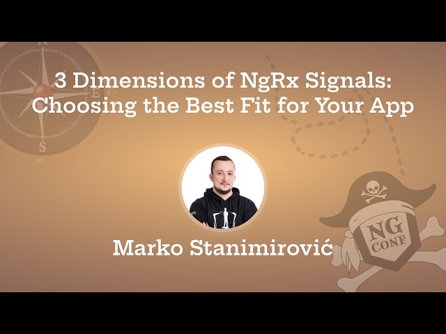 3 Dimensions of NgRx Signals: Choosing the Best Fit for Your App | Marko Stanimirovic | ng-conf 2025