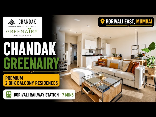 2 BHK  Sample Flat Tour Chandak Greenairy | Borivali East, Mumbai |   PropertyCloud