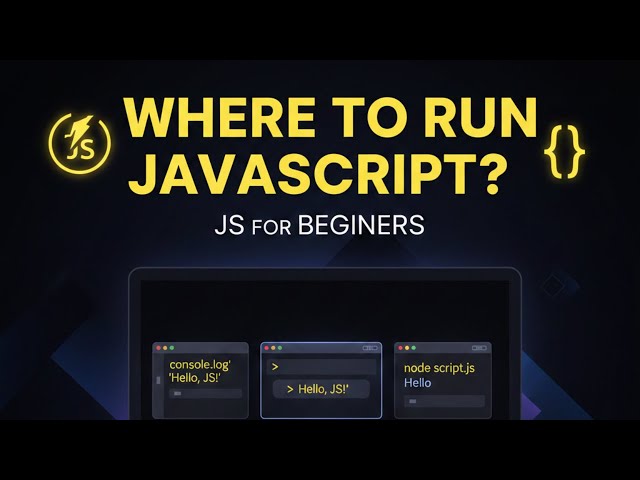 #1.Javascript Tutorail for Beginners | what is Js and How it Works