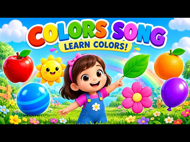 Colors song For Learning primary and secondary | colors for preschoolers | colors Song video #colour