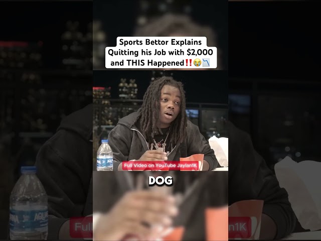 Sports Bettor Quit 9-5 With $2,000!