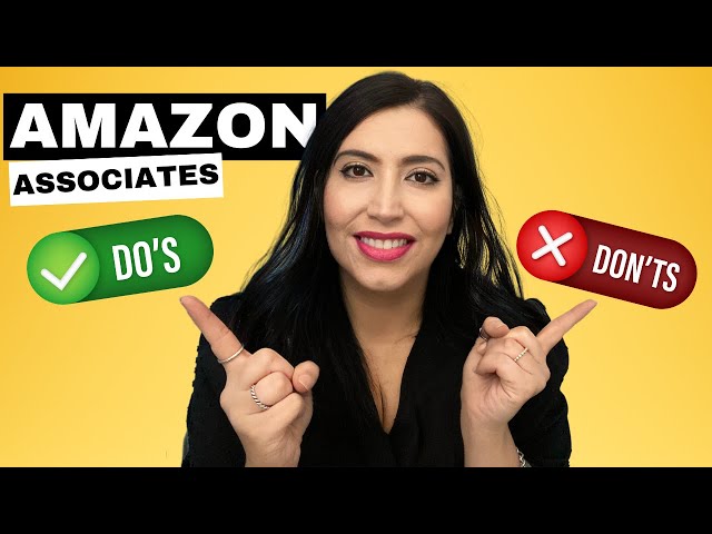 Amazon Affiliate Program for Beginners [DOs & DON'Ts]