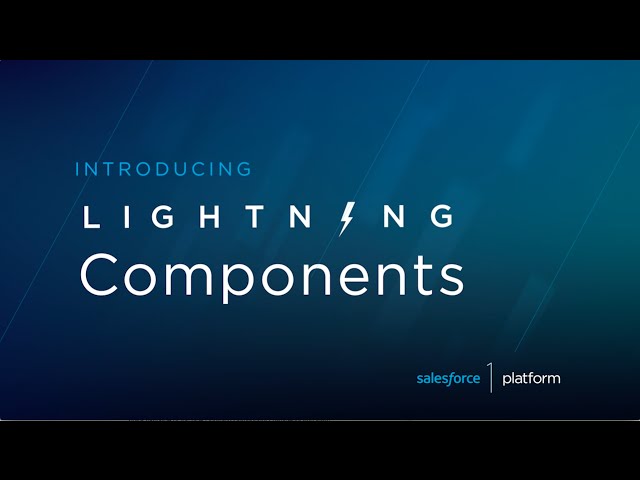 Lightning Intro Screencasts: Lightning Components