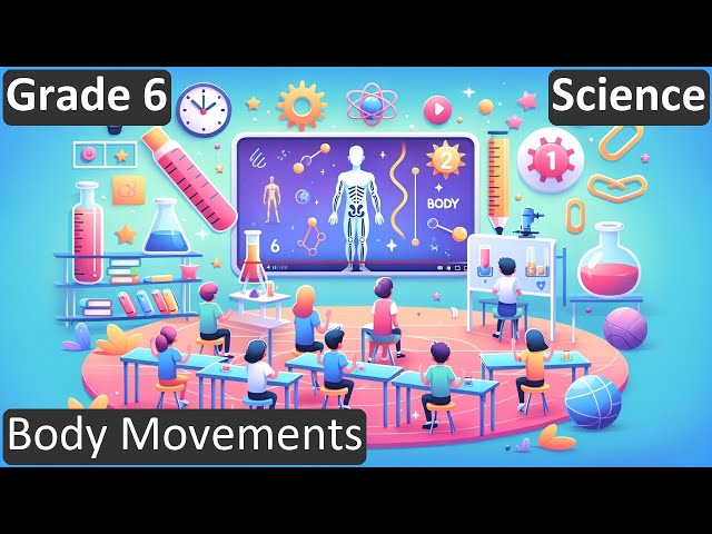 Grade 6 | Science | Body Movements | Free Tutorial | CBSE | ICSE | State Board