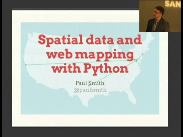 Spatial data and web mapping with Python