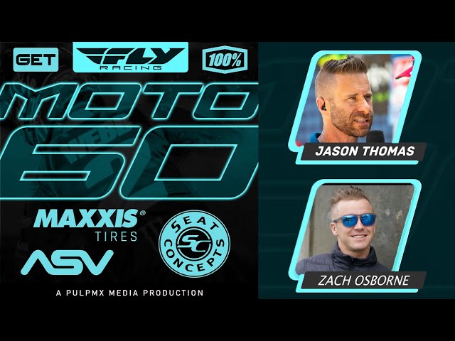 Fly Racing Moto:60 Show - Washougal MX 2026 con Zach Osborne y Jason Thomas