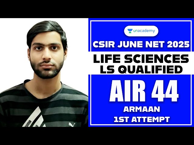 CSIR NET June 2025 Rankers Interview | CSIR NET Life Sciences Toppers Interview | AIR 44 LS