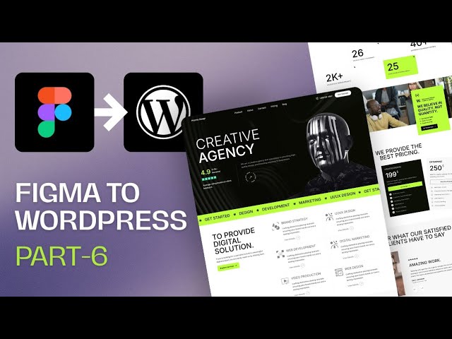 Figma To WordPress Tutorial (Part 6) | Figma to Elementor Design