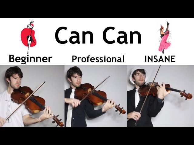 5 Levels of Can Can: Beginner to INSANE