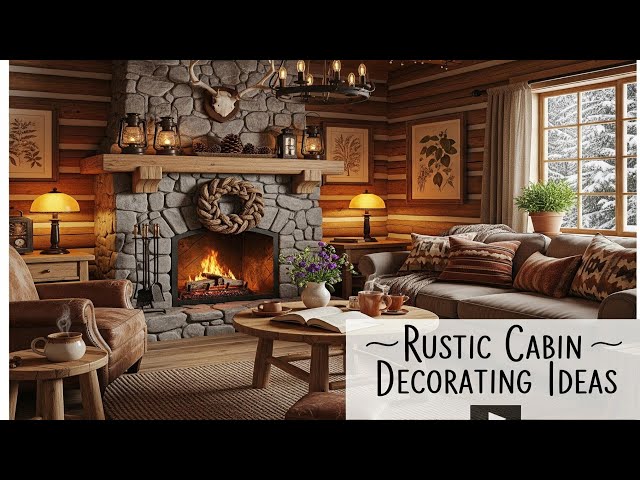 10 Rustic Cabin Decorating Ideas That'll Make You Want to Move In | Cozy Interior Design