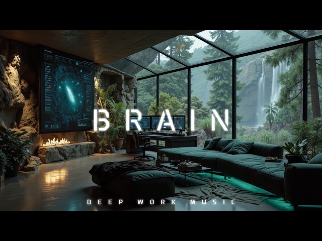 Deep Work Music | Hyperfocus Mode For Coding - Ambient Office Focus Background & Calm Flow