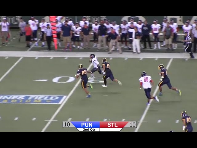 2015 Football: Punahou vs. Saint Louis (September 25, 2015)
