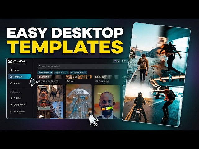 CapCut Desktop Templates | Edit Templates Like Mobile