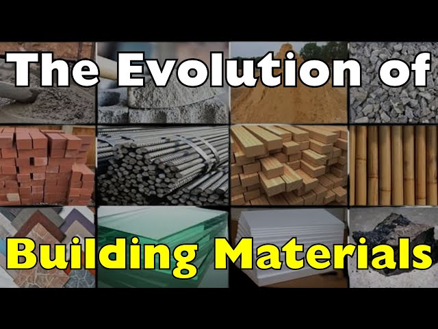 Built to Last: How Building Materials Transformed History