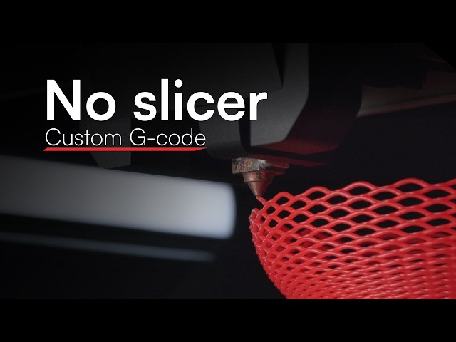 I Bypassed the Slicer to Print mid Air