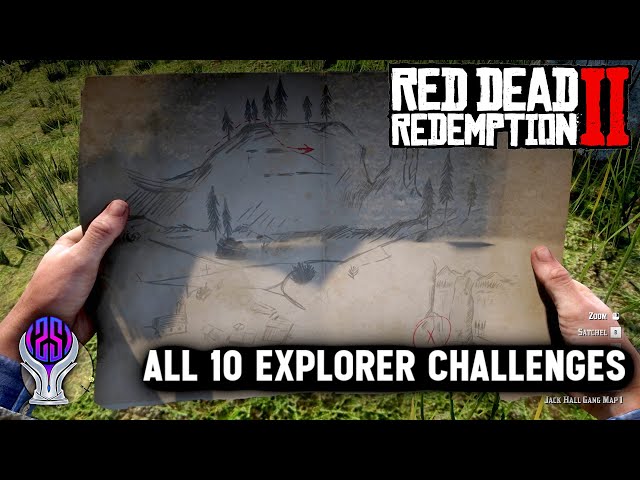 Red Dead Redemption 2 - All 10 Explorer Challenges - 100% Guide