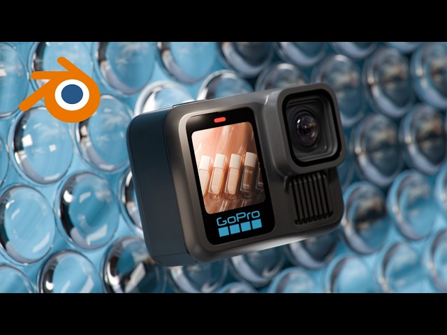 How To Texture a GoPro in Blender