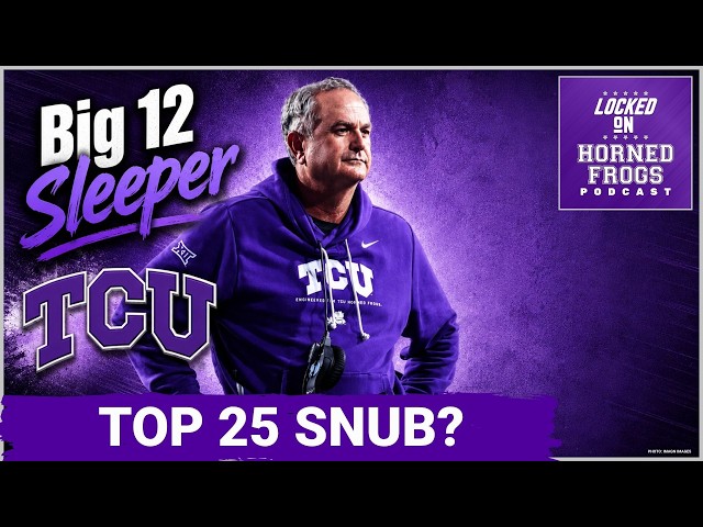TCU Horned Frogs Now a Sleeper Team After This News