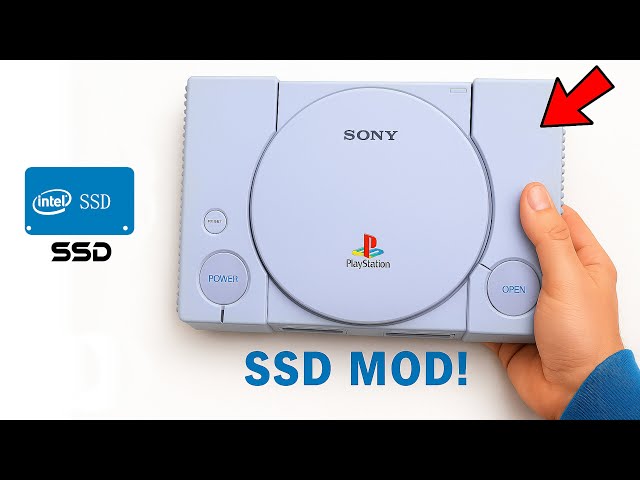 I Built the ULTIMATE PlayStation 1 – With SSD & Modern Power!