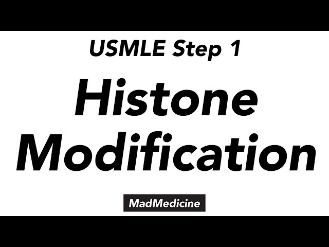 Histone Modification - Biochemistry - USMLE Step 1