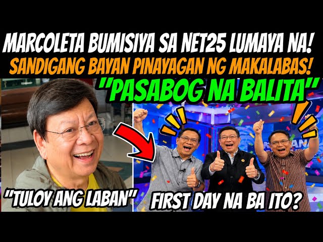 BREAKING NEWS! MARCOLETA TULUYAN NG LUMAYA! NET25 MAY PASABOG NAGTALUNAN ANG MGA ANCHORS!