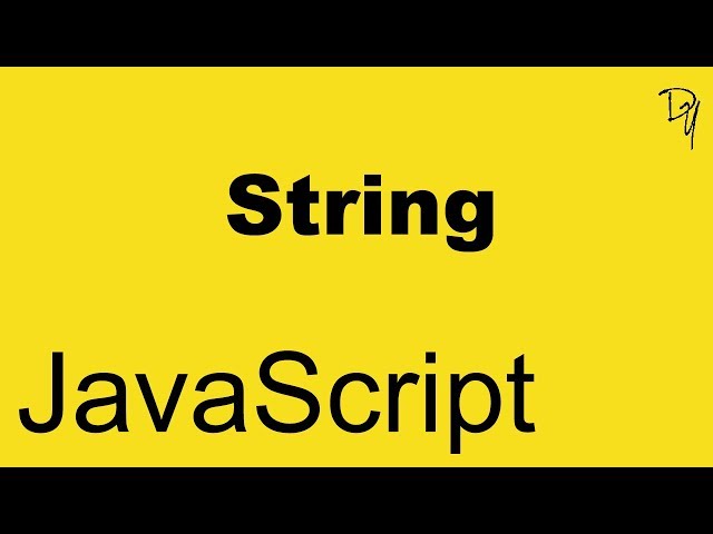 JavaScript - String #19