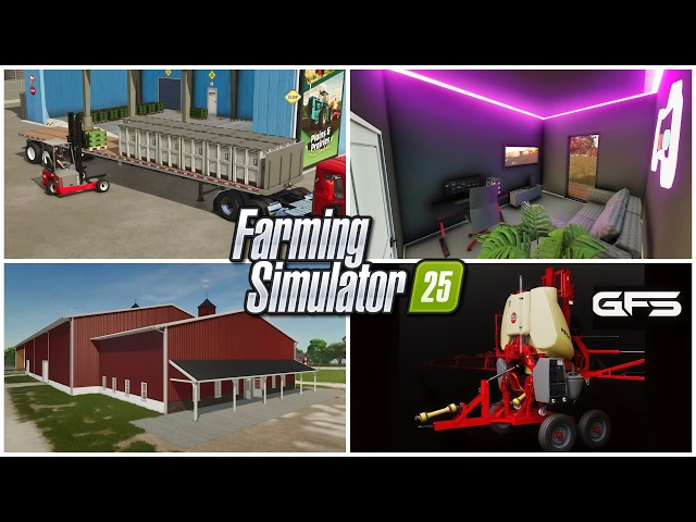 Farm Sim News - Celobuki Is BACK, Gamer House, & Murray Iowa! | FS25 New & Upcoming Mods