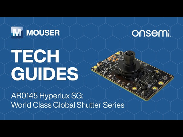 Fast, Clear, Low-Power Vision with onsemi AR0145CS Hyperlux™ SG