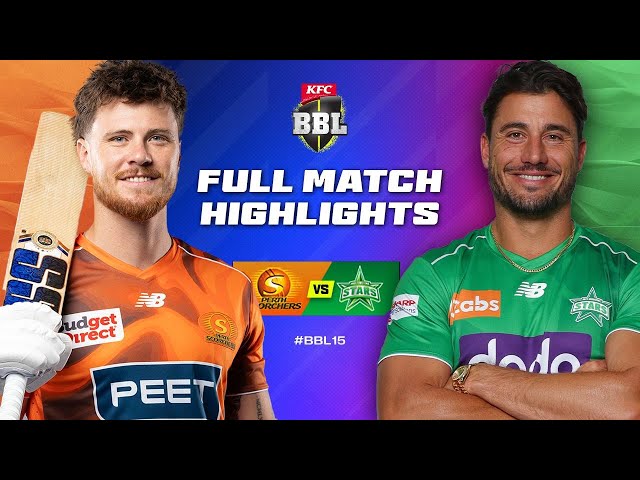 Perth Scorchers v Melbourne Stars Match Highlights | #BBL15