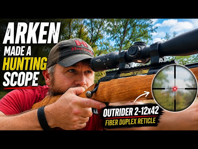 ARKEN Made a HUNTING Scope?! ~ Outrider 2-12x42 Fiber Duplex | Rex Reviews