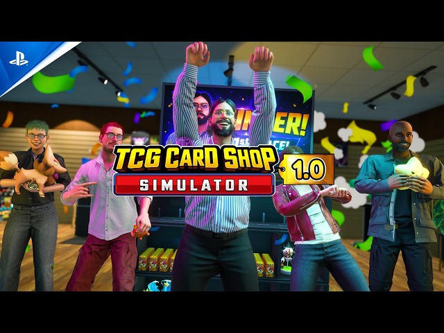 TCG Card Shop Simulator - Launch Trailer | PS5 Games