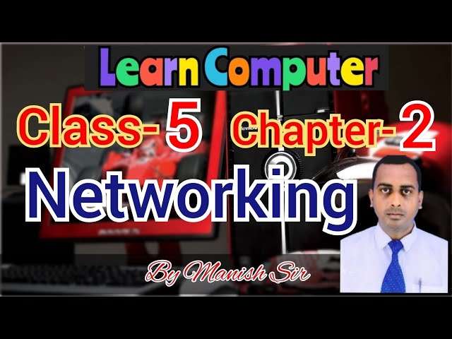 What is computer for 5th class? |  Chapter-02 | Network