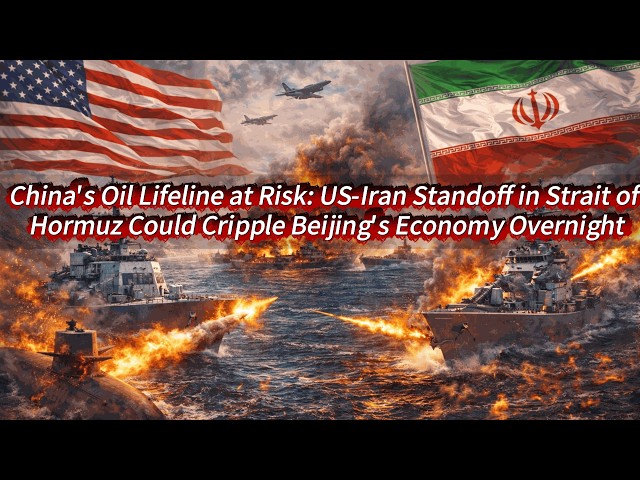 US-Iran Standoff in Strait of Hormuz Could Cripple Beijing's Economy OvernightHashtags.#ChinaOil