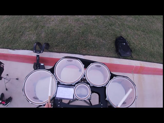 Drumline warm up/ Eight note timing