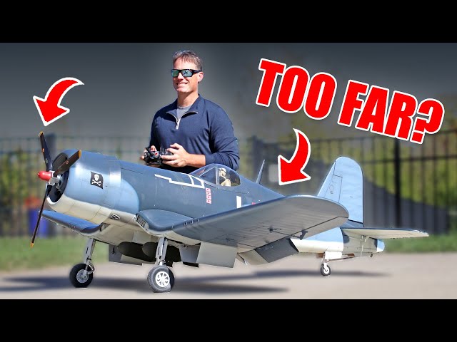 I HAD to See What This RC F4U Corsair Could Really Become