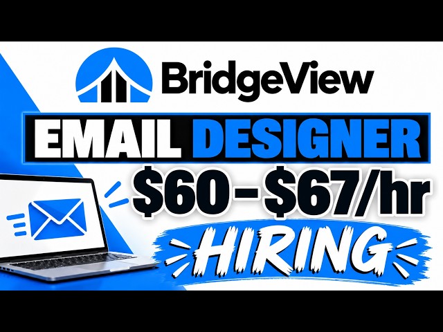 Email Developer| WFH Jobs | Remote Job 2026 | Bridgeview