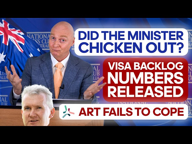 Australian Immigration News 8.8.26. Massive applicant backlog set to strain the migration system