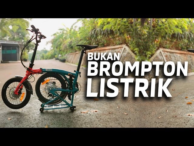 Sepeda Lipat Listrik: United E-Trifold